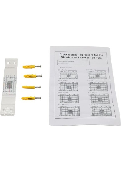 Taşınabilir Çatlak Monitörü Plastik Okunması Kolay Ölçüm Izgarası Beton Çatlak Izleme Kaydı Standart Anlatımlı Çatlak Monitörleri (Yurt Dışından) modelleri