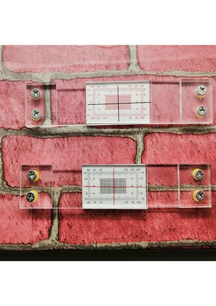 Taşınabilir Çatlak Monitörü Plastik Okunması Kolay Ölçüm Izgarası Beton Çatlak Izleme Kaydı Standart Anlatımlı Çatlak Monitörleri (Yurt Dışından) fırsatları