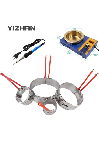 Yz-Mt-B Yızhan Lehim Potu Kalay Lehimleme Makinesi Için Isıtma Elemanı Seramik Dahili Kalay Fırını Havya Sökme Banyosu (Yurt Dışından) fiyatları