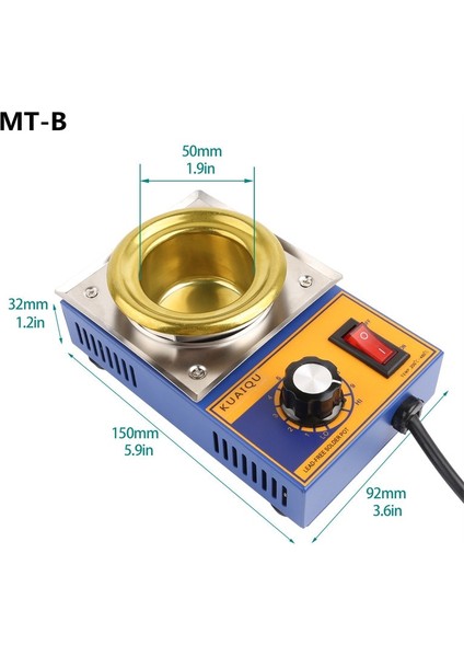 Yz-Mt-B Yızhan Lehim Potu Kalay Lehimleme Makinesi Için Isıtma Elemanı Seramik Dahili Kalay Fırını Havya Sökme Banyosu (Yurt Dışından) modelleri