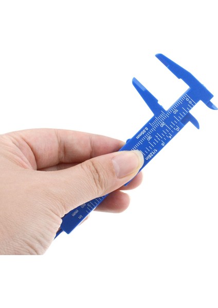 Turuncu 1 Adet Mini 0-80MM Çift Kurallı Ölçekli Plastik Sürmeli Kumpas Ölçüm Öğrenci Dıy Ölçü Aracı Metal Işleme Ağaç Işleme (Yurt Dışından)