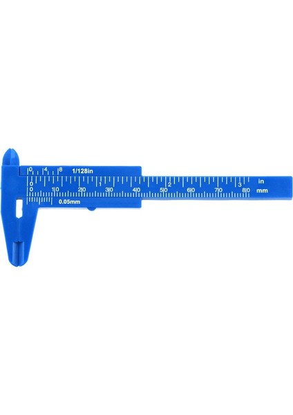 Turuncu 1 Adet Mini 0-80MM Çift Kurallı Ölçekli Plastik Sürmeli Kumpas Ölçüm Öğrenci Dıy Ölçü Aracı Metal Işleme Ağaç Işleme (Yurt Dışından)