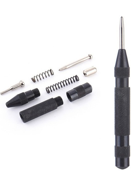 Merkez Zımbası 130MM Yüksek Dereceli Otomatik Merkez Zımbası 130MM Yer Belirleyici Sertlik Zımbası Işaretleme Başlangıç Delikleri Aracı Metal Matkap Aracı Merkezi Delik Delici (Yurt Dışından)