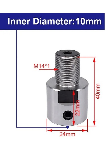 M14-10MM K01-50 Torna Aynası Üç Çene M14*1 Biyel K01-50/63/80, 03-50/63 Kendinden Merkezleme Mini Dıy Metal Ahşap Torna Araçları (Yurt Dışından)