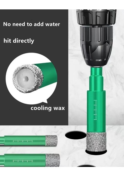 12MM Rsmxyo 6mm 8mm 10MM 12MM 14MM 16MM Lehimli Kuru Matkap Çok Fonksiyonlu Mermer Vitrifiye Tuğla Granit Cam Göz Kurutucu Açık Delik (Yurt Dışından) modelleri