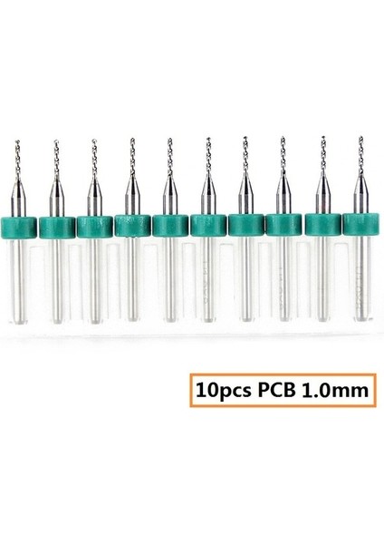 Pcb1.0 10 Adet 10 Adet 0.6-1.5mm Mikro Pcb Matkap Ucu Sondaj Baskılı Devre Delik Delme Kesici Karbür Pcb Matkap Ucu Seti (Yurt Dışından)