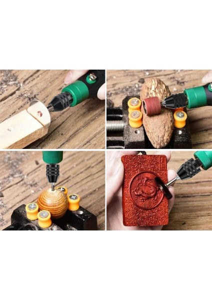 0.3-3.4 Yuvarlak Mini Matkap Chuck Anahtarsız Tornavida Darbeli Sürücü Adaptörü Elektrikli Mikro Motor Kelepçe Chuck Fikstürü Hex Shank Matkap Uçları Adaptörü (Yurt Dışından) modelleri