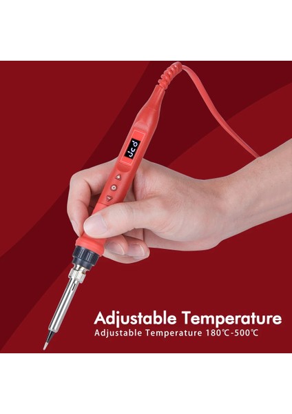 Turuncu 80W 220V, Abd Jcd 908U 80W Kalay Havya Aydınlatma Çok Fonksiyonlu Düğme Lehimleme Seti Lehimleme Diy Kiti Için Ayarlanabilir Sıcaklık (Yurt Dışından)