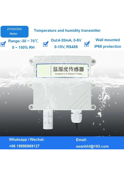 0-10V Görüntü Yok Modbus 0-5V 0-10V 4 20MA RS485 Yüksek Sıcaklık Nem Co2 Sensörü Verici IP68 Koruma Seviyesi Düşük Sıcaklık Dayanımı (Yurt Dışından) fırsatları