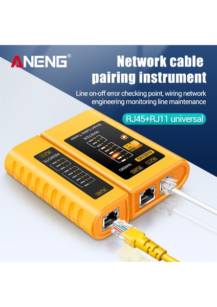 Yeşil M469D RJ45 Kablo Lan Test Cihazı Çok Fonksiyonlu Ağ Kablosu Test Cihazı RJ11 RJ12 Cat5 Utp Lan Kablo Test Cihazı Ağ Hattı Hizalayıcı Aracı (Yurt Dışından) fiyatları