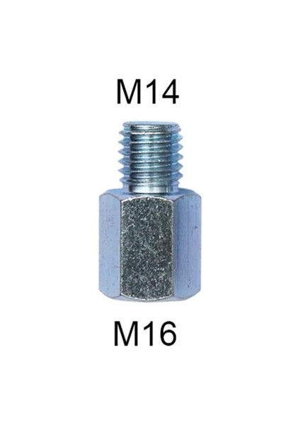 M16 M14 M10'DAN M14'E M16 M14'TEN 5/8-11'e Veya 5/8-11'den M14'E Adaptör Farklı Iplik Elmas Karot Uçları Matkap Taşlama Kesici Açılı Taşlama Için (Yurt Dışından)