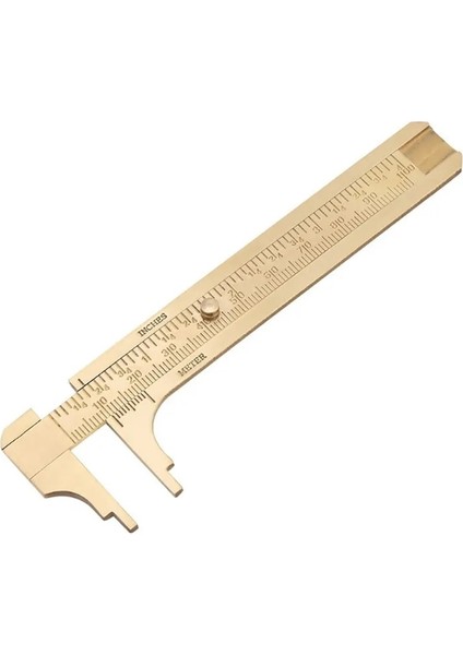 Çift Ölçekli 100MM Sürmeli Kumpas 80MM 100MM Metal Kumpas Ölçer Mikrometre Ölçme Aletleri Mini Pirinç Ölçeği Sürgülü Ölçer Sürmeli Kumpas Cetvel (Yurt Dışından) indirimleri
