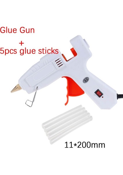 5 Adet Sopa ile 120W, Ab 80W-120W Sıcak Tutkal Tabancası ile 11*200MM Çubuk Tutkal Dıy Mini Guns Yapıştırıcı Çubuk Sıcak Tutkal Tabancası Araçları Ev Için Isı Aracı (Yurt Dışından)
