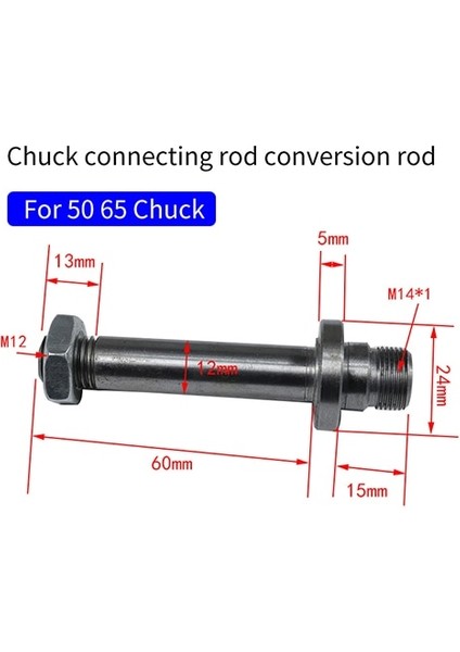 Set 1 3/4 Çeneli Çelik Ahşap Torna Aynası 65MM 50MM 80MM Torna Tezgahları Aksesuarları M14 M25 Biyel Adaptörü (Yurt Dışından)