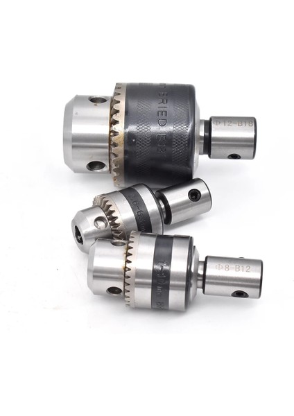 Iç Delik 5mm -B12 1 Takım B16 B12 B10 Mini Elektrikli Matkap Chuck + 1 Adet Anahtar + Iç Delik 5 mm 6 mm 7 mm 8mm 9 10 11 12 14MM Iç Delik Dıy Döner Aletler (Yurt Dışından) fırsatları