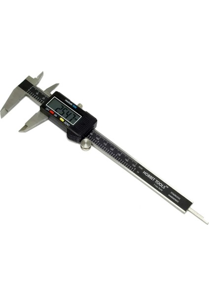 Karbon Fiber 0-150MM 6 Inç Dijital Kumpas Paslanmaz Çelik Elektronik Sürmeli Kumpas Mikrometre Karbon Fiber Kumpas Kalınlık Ölçer Cetvel (Yurt Dışından)