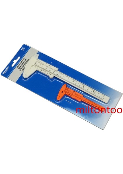 2 In 1 Takım 80MM 150MM 6 Inç Mini Plastik Sürgülü Sürmeli Kumpas Dıy Ölçü Aracı Cetvel Sürgülü Kaliper Kalınlık Ölçer (Yurt Dışından) indirimleri