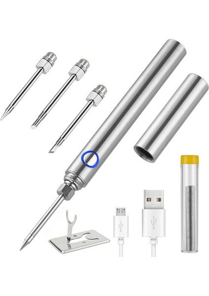 Tıp-Bck Sıcak Satış Kablosuz Havya Şarj Edilebilir Havya 6 Saniye Kalay USB Havya 510 Arayüzü Havya Ucu (Yurt Dışından)