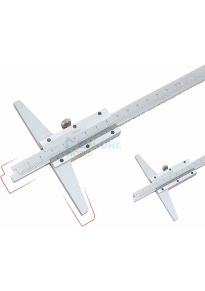 0-300MM Yüksek QUALITY150MM 200MM 300MM Derinlik Sürmeli Kumpas 0.02MM Çelik Metrik Ölçer Mikrometre 6/8/12 Inç Derinlik Ölçme Araçları (Yurt Dışından) fırsatları