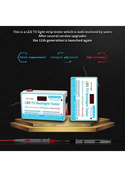 Ab Tak LED Lamba Tv Arkaplan Işığı Test Cihazı Çok Amaçlı LED Şeritler Boncuk Test Aracı LED Işık Arka Işık Test Cihazı Için Ölçüm Aletleri (Yurt Dışından) modelleri