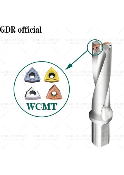 3D C25-D19.5-WC03 U Matkap Sp Wc Serisi Kesici Uç U Matkap 2d 3D 4d Yüksek Kaliteli Her Wcmx Için Hızlı Delme Wcmt Serisi Kesici Uç Cnc Matkap Ucu Seti (Yurt Dışından) fiyatları