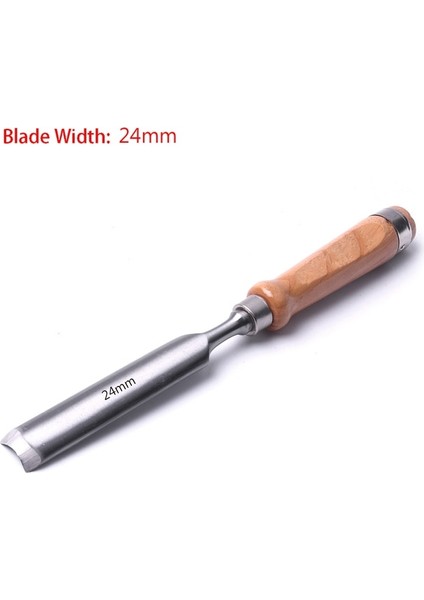 24MM Krom Vanadyum Steelcarpenter Yarım Yuvarlak Ağaç Işleme Keski Seti Ahşap Oyma Oyma Aracı Keskiler (Yurt Dışından)