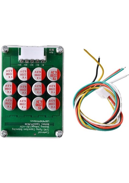 Yeşil 4s 1.8V-4.5V 5.5A Aktif Dengeleyici Ekolayzer Kurulu Üçlü Lityum Lityum Demir Fosfat Lityum Titanat Transfer Dengesi Capac (Yurt Dışından)
