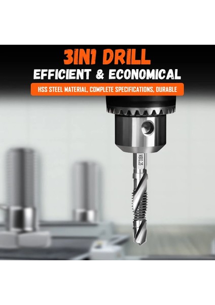 6 Adet Metal Matkap Ucu Seti Hex Shank Kaplama El Aletleri Hss Ağaç Işleme Araçları Konu Metrik Vida Ucu Bileşik Dokunun Araçları Mekanik (Yurt Dışından) modelleri