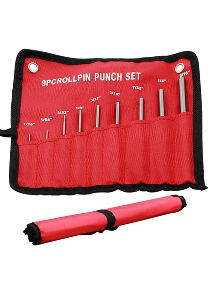 Diğer 9 Adet Çelik Çok Boyutlu Yuvarlak Kafa Pimleri Punch Seti Kavrama Rulo Pimleri Punch Tool Kit Profesyonel Hollow End Starter Punch Keski (Yurt Dışından) fırsatları