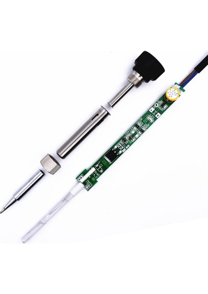 Havya 60W 220V Elektrikli Havya Havya Istasyonu Ayarlanabilir Sıcaklık Rework Kaynak Tabancası Araçları 5 Adet Lehim Ipuçları (Yurt Dışından)