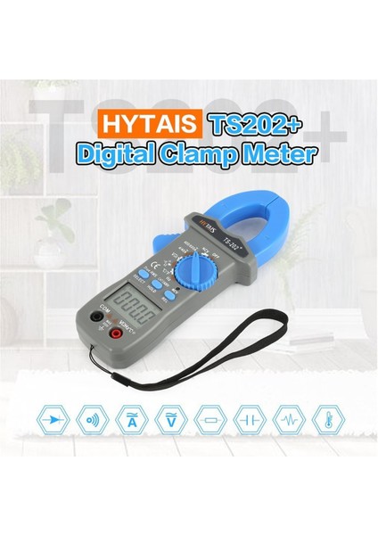 Yenı Dijital Pens Metre Ac Dc Akım Gerilim Amper Ncv Ohm Test Cihazı Ampermetre Kapasite Hz Sıcaklık Multimetre Çoklu Kelepçe Test Cihazı (Yurt Dışından)