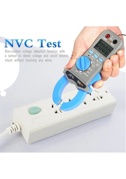 Yenı Dijital Pens Metre Ac Dc Akım Gerilim Amper Ncv Ohm Test Cihazı Ampermetre Kapasite Hz Sıcaklık Multimetre Çoklu Kelepçe Test Cihazı (Yurt Dışından)