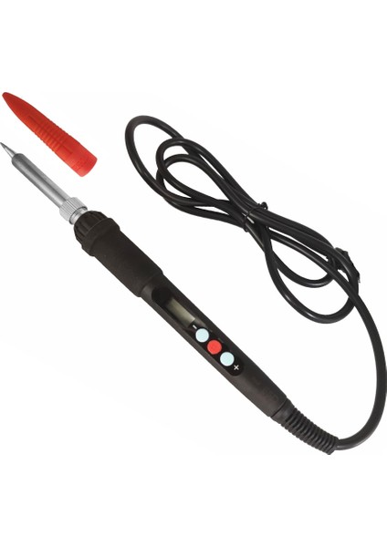 Red2 Eu 60W 100V-240V Dijital Havya Kiti Seti Havya Uçları ile Ayarlanabilir Sıcaklık LCD Lehim Kaynak Tamir Araçları (Yurt Dışından) indirimleri