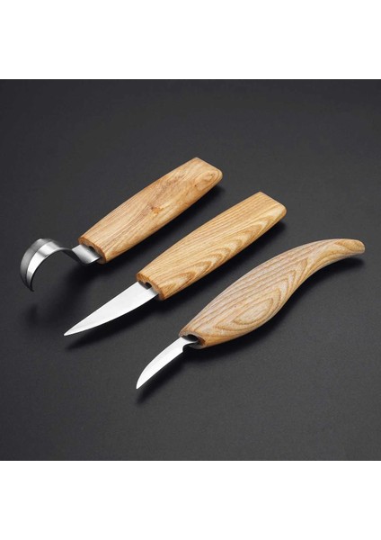Tip 3 3 Adet Kaşık Oyma Bıçağı Gravür Dıy El Keski Ahşap Oyma Araçları Ahşap Oyma Kesici Çip Bıçaklar Ağaç Işleme El Aletleri (Yurt Dışından) modelleri