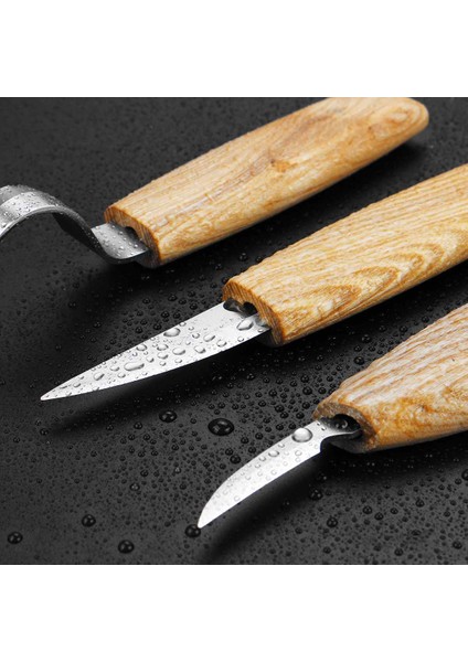 Tip 3 3 Adet Kaşık Oyma Bıçağı Gravür Dıy El Keski Ahşap Oyma Araçları Ahşap Oyma Kesici Çip Bıçaklar Ağaç Işleme El Aletleri (Yurt Dışından) fırsatları