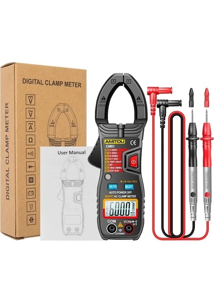CM81 Siyah Amıtou CM80/CM81 Dijital Pens Metre Ac Akım Ampermetre Gerilim Test Cihazı Amp Hz Kapasite Ncv Ohm Test Cihazı Elektrikçi Araçları (Yurt Dışından)