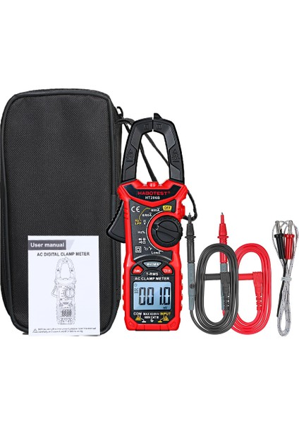 HT206A Habotest HT206 Ac Dc Dijital Pens Metre Multimetre Pinza Amperimetrica True Rms Yüksek Hassasiyetli Kapasite Ncv Ohm Hz Test Cihazı (Yurt Dışından) fiyatları