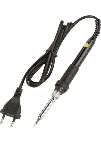 Siyah 60W 220V, Ab Qh Yeni Elektrikli Havya Ayarlanabilir Sıcaklık Anahtarı ile 60W 80W 220V 110V Kaynak Lehim Rework Istasyonu Tamir Araçları (Yurt Dışından)