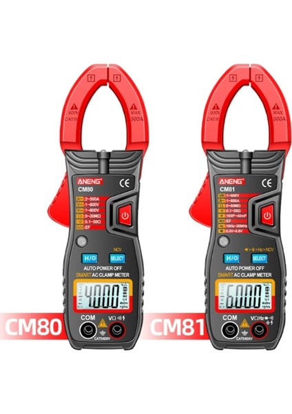 CM81 Kırmızı CM80/CM81 Dijital Pens Ampermetre Ampermetre Gerilim Araba Amp Hz Kapasite Ncv Ohm Testi Multimetre Dijital Profesyonel Test Cihazı (Yurt Dışından) fiyatları
