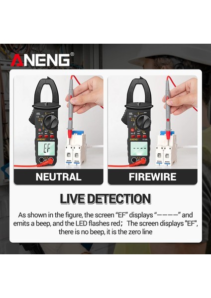 Kırmızı Aneng ST180 4000 Sayım Dijital Pens Metre Multimetre Kelepçe Multimetre Voltmetre Ampermetre Ac Dc Gerilim Ac Akım Ncv Test Cihazı (Yurt Dışından) modelleri