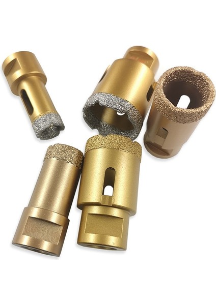 25MM M14 Konu 6-100MM Vakum Kaynaklı Elmas Delme Çekirdek Uçları Porselen Karo Matkap Uçları Mermer Taş Duvar Açıcı Delik Testere (Yurt Dışından) fiyatları