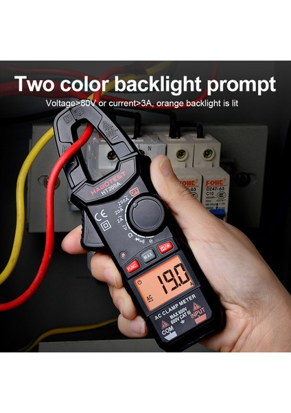 HT200A 2000 Sayım Dijital Pens Metre Ac Akım HT200A/B Ampermetre Araba Amp Hz Kapasite Ncv Ohm Gerilim Test Cihazı Elektrik Aletleri (Yurt Dışından) indirimleri