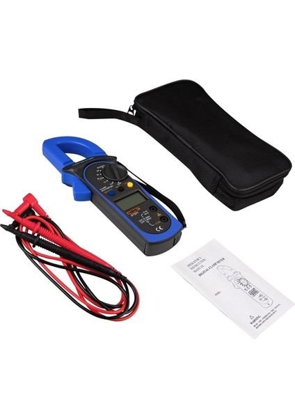 Mavi Aneng ST201 Dijital Kelepçe Multimetre Direnç Ohm Test Cihazı Ac Dc Kelepçe Ampermetre Transistör Test Cihazları Voltmetre D Kontak Lcr Metre (Yurt Dışından)