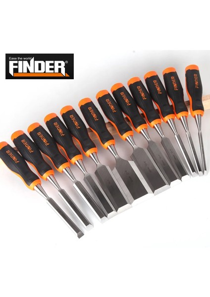 10MM Marangozluk Düz Keski Seti Tpr Plastik Fiber Kolu Dıy Marangoz Ahşap Araçları Aracı Ahşap Uçak Ağaç Işleme Oyma Bıçağı (Yurt Dışından)