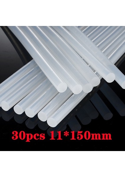 30 Adet Ab 150W Sıcak Tutkal Tabancası Ayarlanabilir Yüksek Sıcaklık Tutkal Tabancası Greft Onarım Aracı Isı Tabancası 11MM Tutkal Çubuğu Ev Dıy Endüstriyel (Yurt Dışından)
