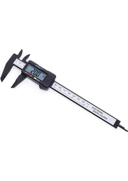 Metal Kumpas 6 Inç 150MM Dijital Kumpas Elektronik Sürmeli Kumpas 150MM Kaliper Mikrometre Dijital Cetvel Ölçme Aracı 150MM 0.1mm (Yurt Dışından)