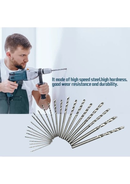 1.0-3.0MM50 Adet 10/25/50 Adet Çok Fonksiyonlu Çelik Kobalt Mini Matkap Ucu Seti Spiral Vida Metrik Kompozit Dokunun Matkap Ucu Dokunun Büküm Matkap Ucu Seti (Yurt Dışından)