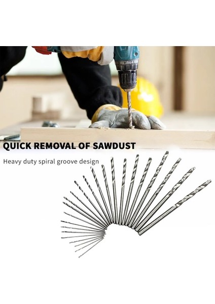 1.0-3.0MM50 Adet 10/25/50 Adet Çok Fonksiyonlu Çelik Kobalt Mini Matkap Ucu Seti Spiral Vida Metrik Kompozit Dokunun Matkap Ucu Dokunun Büküm Matkap Ucu Seti (Yurt Dışından)