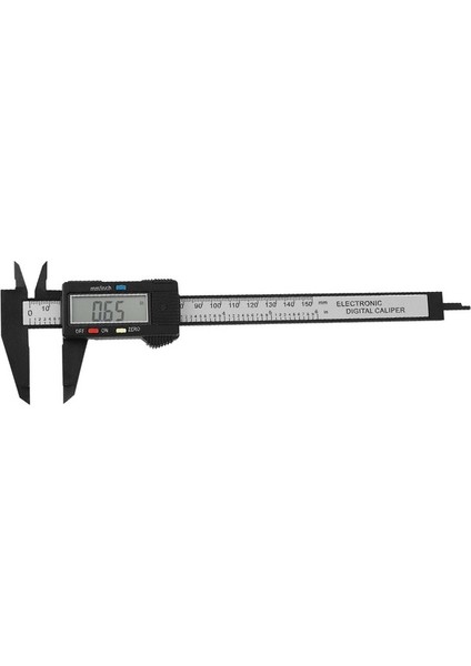 0-150MM SICAK!150MM 100MM Elektronik Dijital Kumpas Karbon Fiber Kadran Sürmeli Kumpas Ölçer Mikrometre Ölçme Aracı Dijital Cetvel (Yurt Dışından)