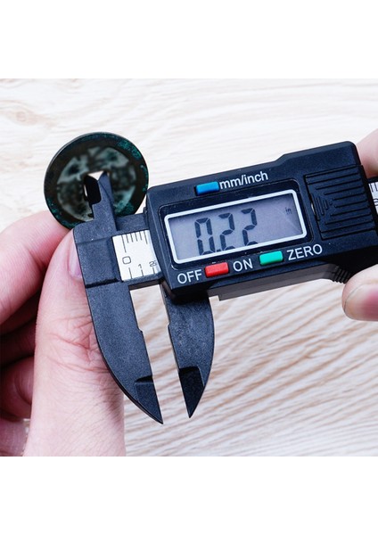0-150MM SICAK!150MM 100MM Elektronik Dijital Kumpas Karbon Fiber Kadran Sürmeli Kumpas Ölçer Mikrometre Ölçme Aracı Dijital Cetvel (Yurt Dışından)